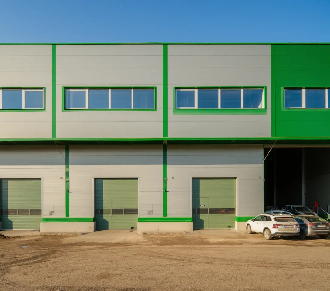 Типовой склад из металлоконструкций 18х48